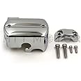HTT Chrome Front Brake Fluid Master Cylinder Cover - V-Star 650/950/1100/1300 (1998-2013)