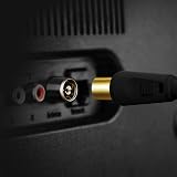 Ancable 0.5M TV Aerial Coaxial Cable Male to Male Gold Plated Connectors view 7