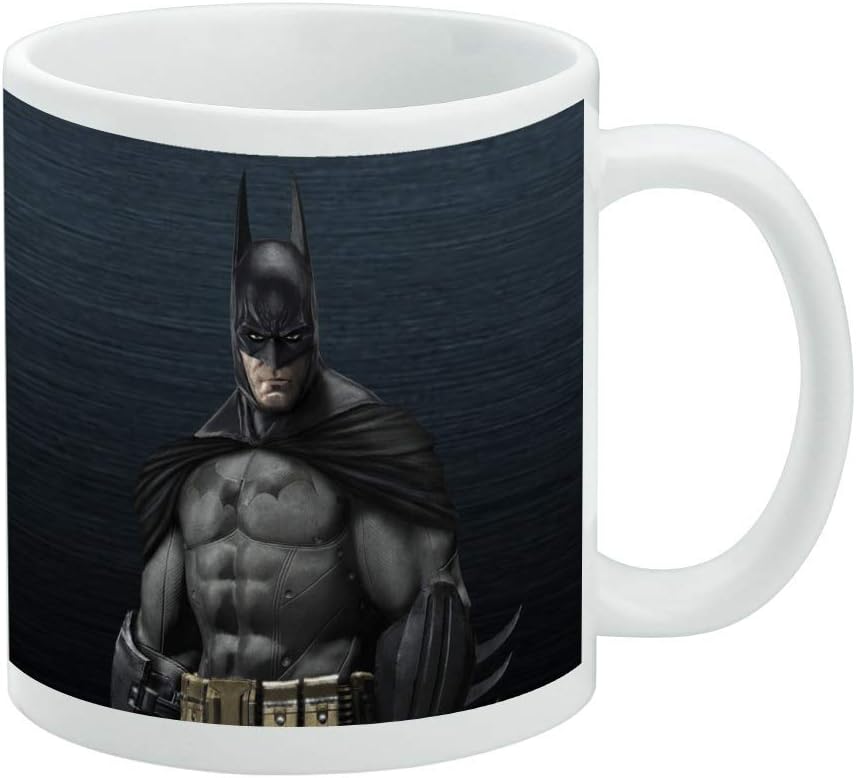 Amazon Com Batman Arkham Asylum Video Game White Mug Coffee Cups Mugs