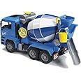 Bruder 02744 MAN Cement Mixer Realistic Construction Truck for Pretend Play