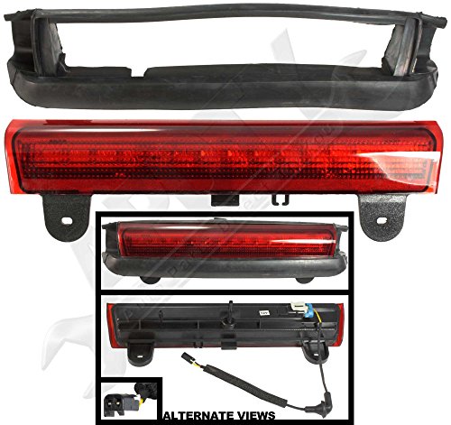 APDTY 034314-G Third Brake Lamp Assembly With Gasket Seal Fits 2000-2006 Chevy Tahoe, Suburban, GMC Yukon, Suburban, Denali (3rd High Center Mount Brake Light Replaces GM Part #: 15170955)