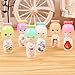VANVENE 12pcs/lot Small Fresh Japanese Doll colored gel pens for writing cartoon 0.38mm black ink roll pen office school supplies