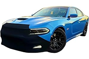 MIDWEST CORVETTE Charger NoviStretch Front Bra High Tech Stretch Mask Fits: All 2006 and Later Chargers Black