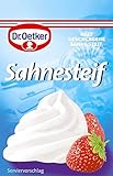 Dr. Oetker Sahnesteif (Whip Cream Stabilizer) For Whipping Cream (18 (6 x 3 bags))