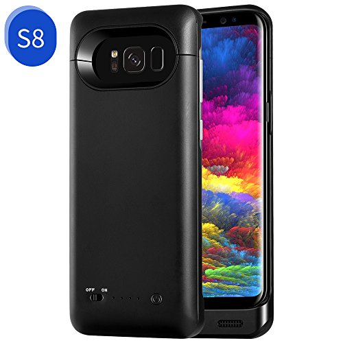 Galaxy s8 battery case, maxdara portable charging battery [5000 m…
