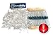 microtivity IL412 5mm Clear Red LED w/Resistors (Pack of 100)