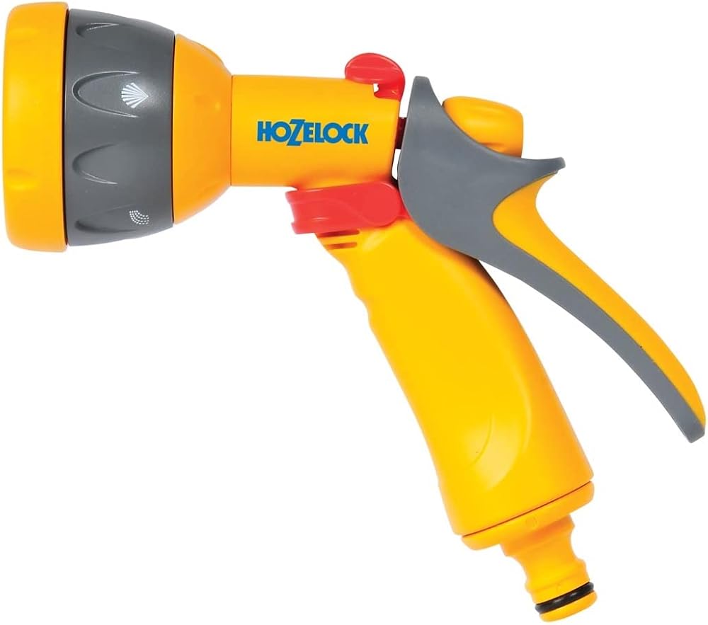 Hozelock Multi-Jet Spray Gun 5 Patterns Locking Flow Control 2676P0000