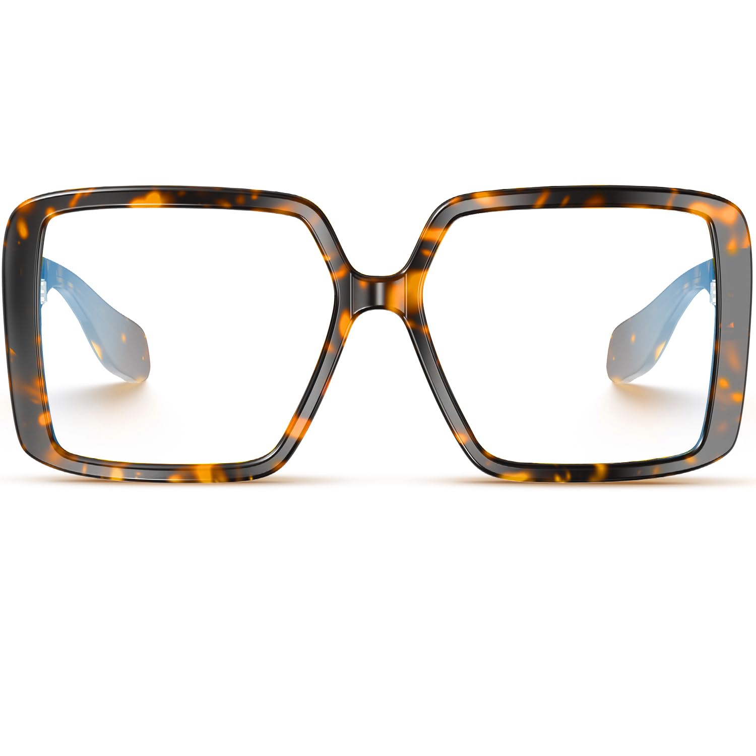 Photo 1 of VISOONE Oversized TR90 Blue Light Blocking Glasses Fashion Accessories Non Prescription for Women Harvard