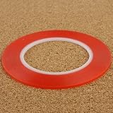 Lopurs 1mm 2mm 5mm 3M Double Sided Adhesive Sticker Tape for iPhone / Samsung / HTC Mobile Phone Touch Screen Repair, Length: 50m