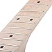 Kmise Guitar Neck Replacement Maple Fingerboard for Fender Tele Style Electric Guitar