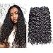 Brazilian Water Wave 3 Bundles 8A Wet And Wavy Human Hair Weave Bundles 100% Unprocessed Virgin Brazilian Hair Curly Human Hair Bundles Natural Color(14 16 18)