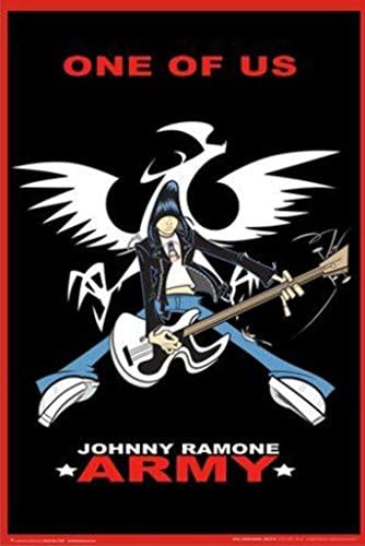 Blackball Johnny Ramone Army One of Us Music Poster 24x36