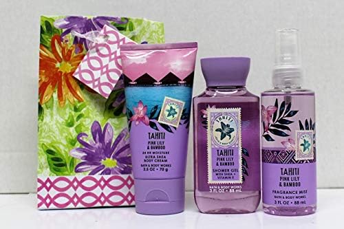 Amazoncom Bath And Body Works Tahiti Pink Lily