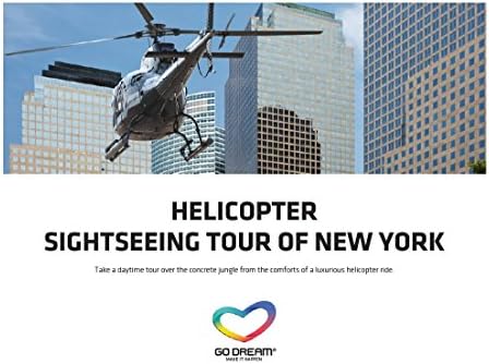 Helicopter Tour Sighseeing in New York Experience Gift Card NYC - GO DREAM - Sent in a Gift Package