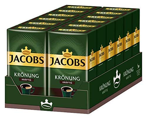 Jacobs Filterkaffee Krönung Kräftig, 12er Pack, 12 x 500 g gemahlener Kaffee – Bild 4
