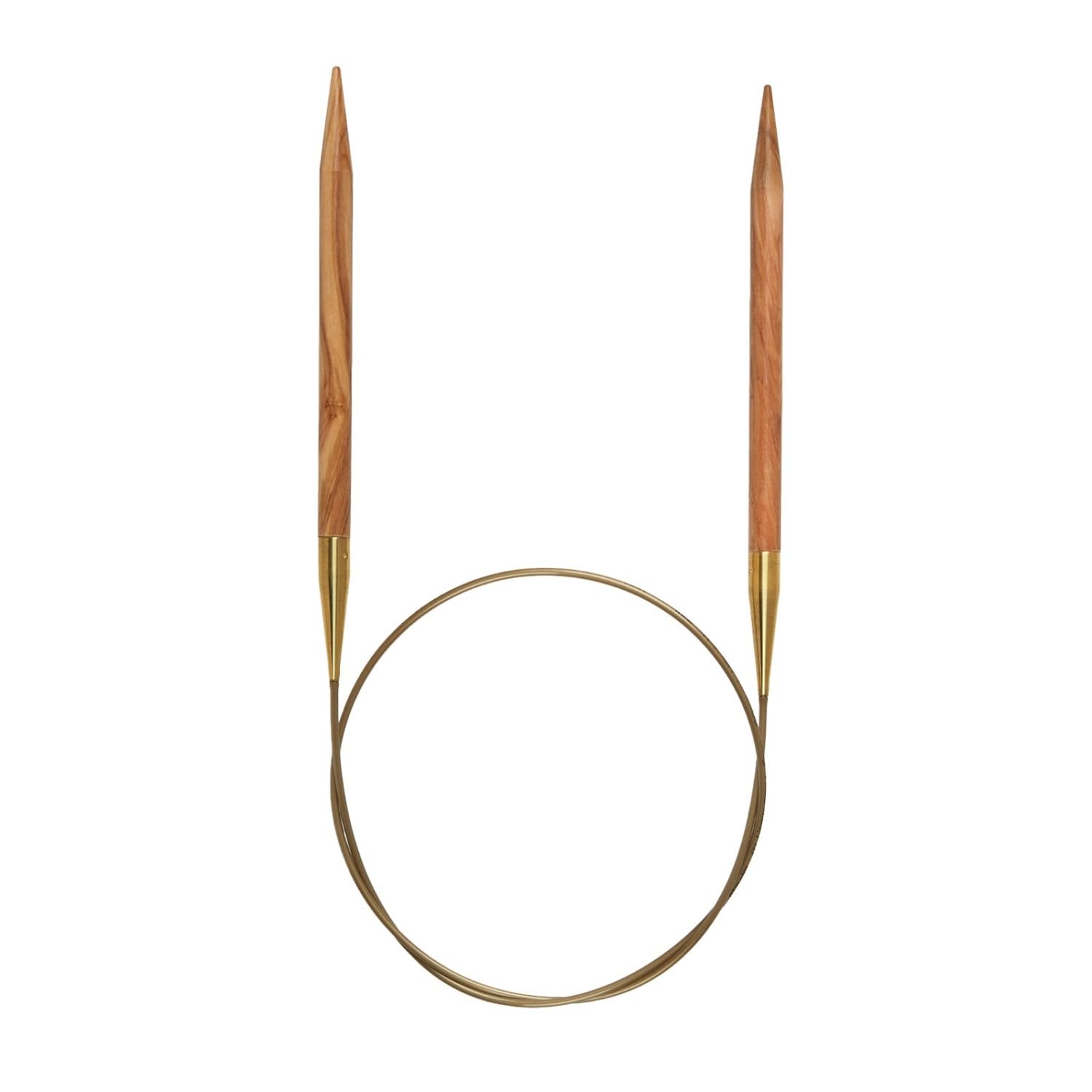 Addi Circular Olivewood Needle 150cm x 3.25mm, Olive Wood, 3.25mm