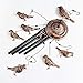 BlessedLand Bird Wind Chimes-4 Hollow Metal Tubes -Wind Bells and Birds Wind Chime with S Hook for Indoor and Outdoor