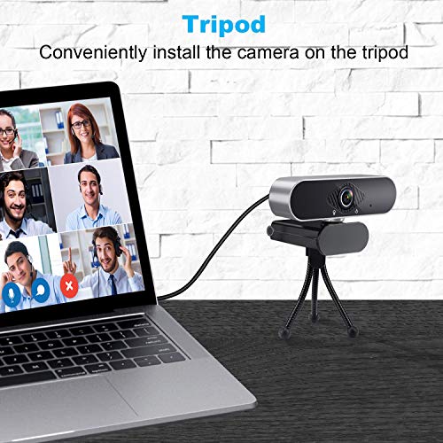 1080P Webcam with Microphone, USB Web Camera for Computer, Streaming Webcam for PC Laptop/Desktop, Zoom/Skype/Teams… - Image 3