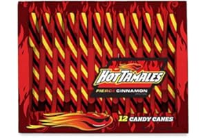 BRIO9 Hot Tamales Candy Cane Fierce Cinnamon 12 count (2 packs)