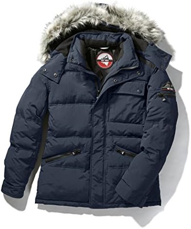 VRY WRM Men's Peak Quilted Down Jacket