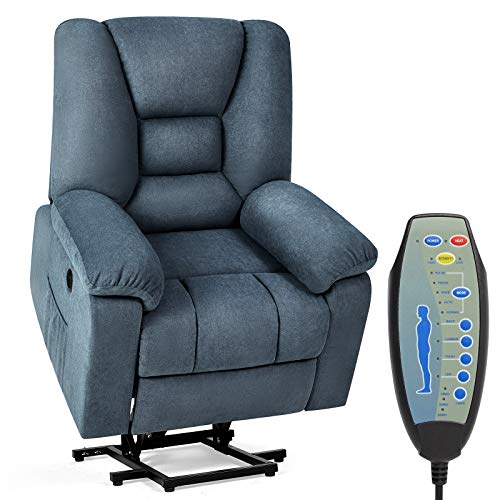 oneinmil Electric Power Lift Recliner Chair, Linen Recliners for