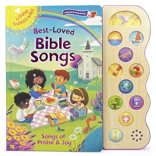 Best Loved Bible Songs - Childrens Board Book with