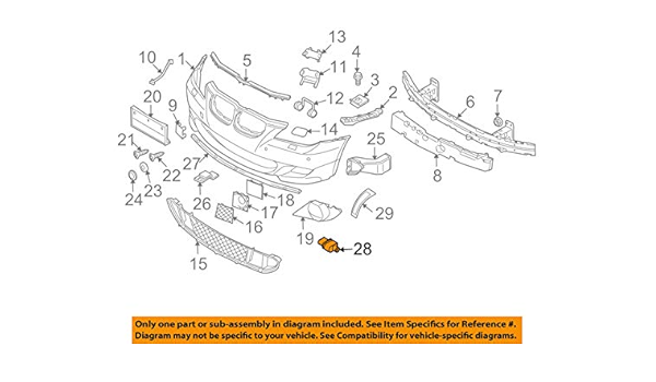 Amazon Com Bmw 65 81 6 936 953 Temperature Sensor 1 Pack Automotive
