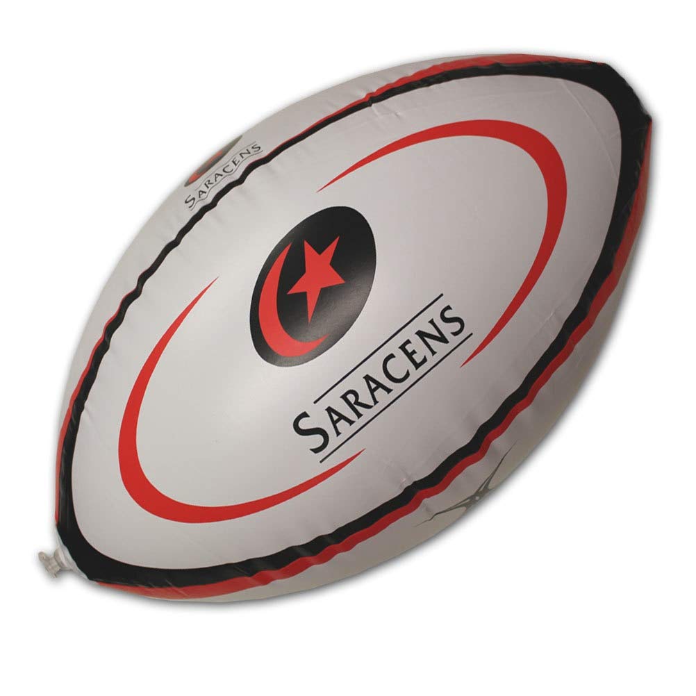 上質で快適 ボール B073pcv785 Gilbert Saracensインフレータブルラグビーボール 60cm 数々の賞を受賞 Www Aiq Aiq Com Mx