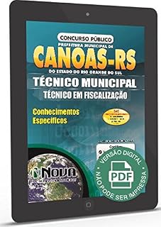 Livro Apostila Prefeitura de Canoas - Técnico Municipal - Técnico em Fiscalização