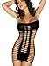 Beauty's Love Women's Sexy Seamless Tube Bodysuit Mini Dresses Hosiery Chemise Lingerie