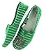 Harry Potter Slytherin Canvas Slip On Shoes Large Green