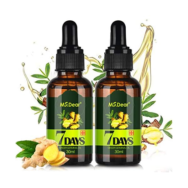 2 Pack MS.DEAR Newly UPGRADED Hair Growth Serum Anti Hair Loss Essence, Natural Herbal Essence for Bald, Thin Hair, Fast…