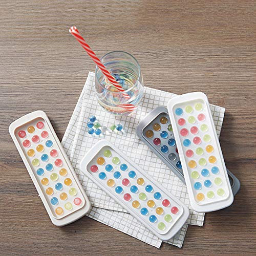 image for DHmart Creative Spherical Ice Cube Mold Ice Tray Fruit Ice Cube Maker 