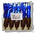 Super Big Fat Pens for Arthritis (5 pack) Blue Ink, Blue Body