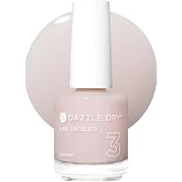 Dazzle Dry Nail Lacquer, Step 3 &ndash; Peacefully Me (0.5 fl oz) | A Pale Pink With Warm Undertones &middot; Sheer &middot; Cream Finish &middot; Quick-Dry