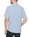 Amazon Essentials Men's Regular-Fit Short-Sleeve Poplin Shirt, Blue Plaid, X-Large