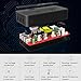 200W Car Power Inverter DC 12V to AC 110V Converter with Smart 4 USB Ports Adapter 2 AC Outlets Sockets Charger (Black)