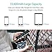 Small Portable Charger,20W Fast Charging Slim Power Bank Built in USB C Cable,Mini Lightweight Phone Battery Pack 6000mAh,Ultra Thin Travel Essentials for iPhone 16 15 Series,Samsung,Android+1