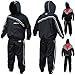RDX Sauna Suit, REACH Compliant OEKO TEX 100 Certified, Full Body Sweat Heat Suit with Hood