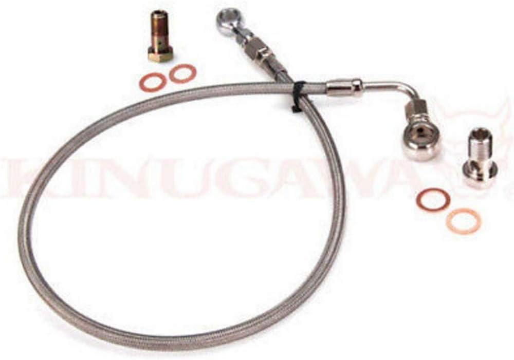 Amazon Com Kinugawa Turbo Oil Feed Line Kit For 4b11t Lancer Evo