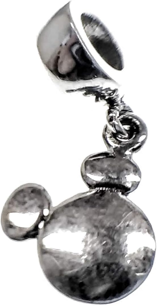 Moondrops Mickey - Mouse - Solid 925 Sterling Silver European Pendant/Bead