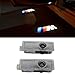 Grolish 2 Piece Car Door LED Lighting Welcome Lights Shadow Projector for BMW