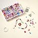 Beadthoven 1Box 24 Types Assorted Shapes Acrylic Beads Kits Colorful Beading Sets for DIY Necklace Bracelet Handmade Gifts