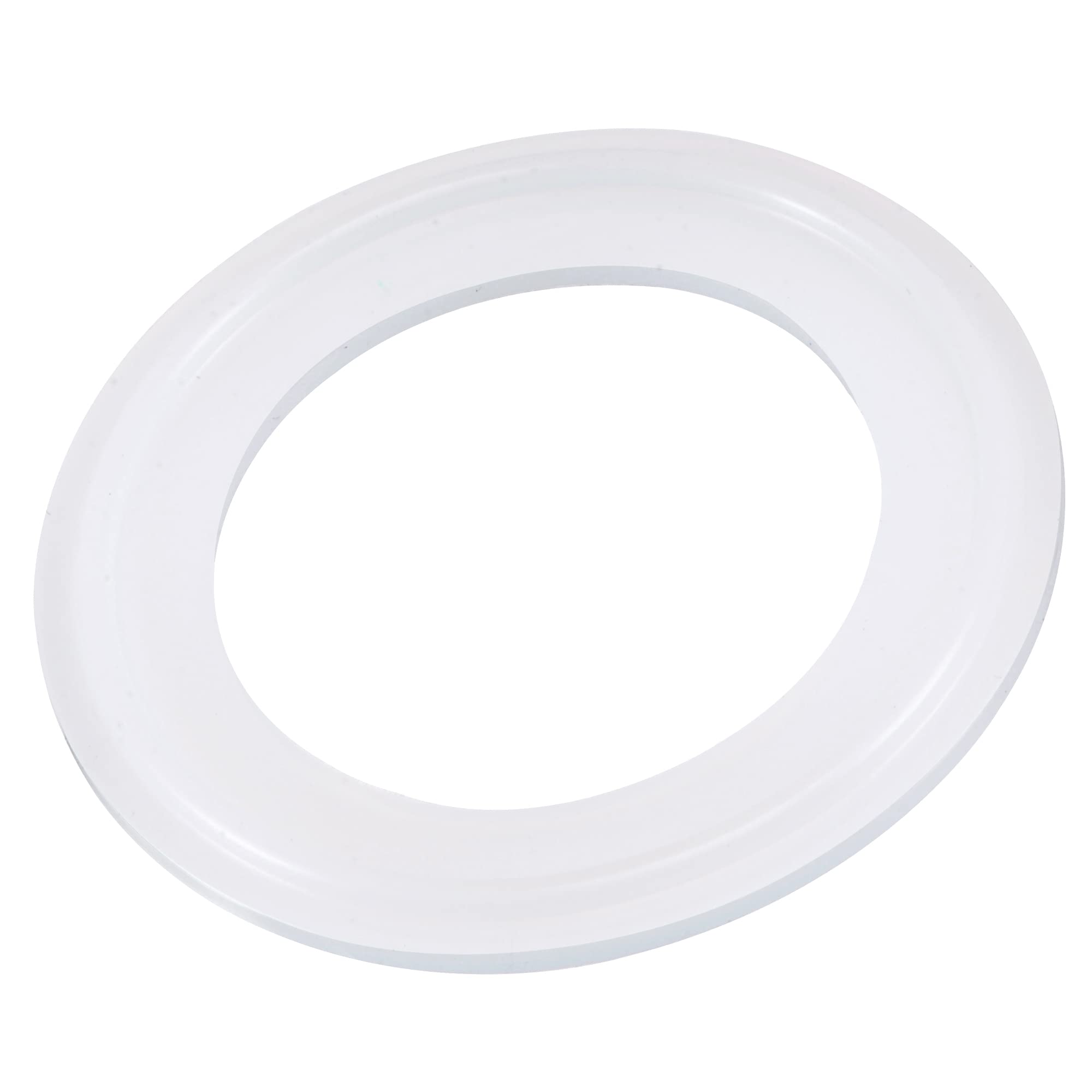 Photo 1 of MECCANIXITY Silicone Rubber Gasket Industrial Flange O-Ring for 1.8 Inch Clamp White
