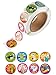 Juvale Motivational Reading Reward Stickers for Teachers, Sticker Roll (1000 Pieces)