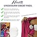 Kleinert’s Disposable Peel & Stick Absorbent Underarm Pads. 12 Pads (6 Pair) Style # MW-4900. Measures 5