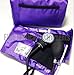 EMI Professional Deluxe PURPLE Aneroid Sphygmomanometer and Sprague Rappaport Stethoscope Set Kit #330
