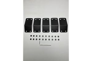 XD SERIES XD811 FINS 17X8 +10MM BLACK (5 PACK) - 811FIN78010ABS