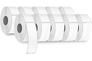 [10Rolls, 350/Roll] Dymo 30252 Compatible 1-1/8" x 3-1/2" Address Labels [Not for Dymo Printer 550]