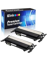 E-Z tinta cartucho de tóner de repuesto compatibles para SAMSUNG 404 404S, Negro (2 Black Toner)
